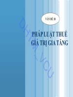 PHÁP LUẬT TÀI CHÍNH NGÂN HÀNG