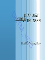 PHÁP LUẬT TÀI CHÍNH NGÂN HÀNG
