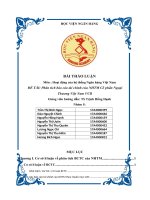 Nhóm 5-Bài phân tích BCTC của VCB