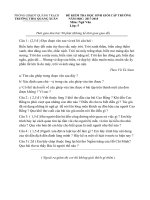 Mẫu ra đề và đáp án kiểm tra HSG năm hoc 2017 2018