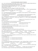 ÔN TẬP VẬT LÝ 12 LƯỢNG TỬ ÁNH SÁNG