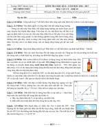 ĐỀ THI GIỮA KÌ 2 MÔN VẬT LÝ LỚP 10 THPT  MARIECURIE 