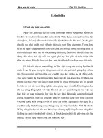 Báo cáo thực tập: Công tác phục vụ bạn đọc tại Trung tâm Thông tin  Thư viện Trường Đại học Mỏ  Địa chất