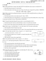 BÀI TẬP ÔN TẬP VẬT LÝ 11