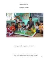 2 Lớp học của bé