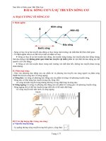 LÝ THUYẾT VÀ BÀI TẬP CHƯƠNG 2 VẬT LÝ 12