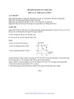 ĐỀ THI GIỮA KÌ 2 MÔN VẬT LÝ LỚP 10 THPT NGUYỄN VĂN CỪ