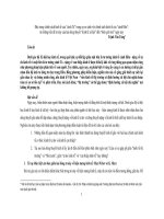 Đặc trưng chính sách kinh tế của “cánh Tả” trong sự so sánh với chính sách kinh tế của “cánh Hữu”:  từ những tiền đề tư duy của hai dòng thuyết “kinh tế xã hội” đến “biên giới mờ” ngày nay