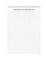 Đồ Án Tốt Nghiệp Thi Công lò dọc vỉa mỏ than Khe Tam