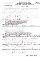 ĐỀ THI KÌ 2 MÔN VẬT LÝ LỚP 12 THPT đa PHƯỚC 