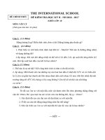 ĐỀ THI KÌ 2 MÔN VẬT LÝ LỚP 10 THPT  QUỐC tế 