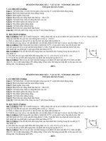 ĐỀ THI KÌ 2 MÔN VẬT LÝ LỚP 10 THPT  NGUYỄN AN NINH 