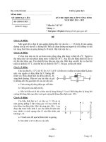 đề học sinh giỏi lớp 9 của Sở GDĐT Bạc Liêu năm 2011_2012 vật lý