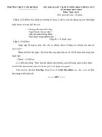 Đề khảo sát học sinh giỏi lớp 8 lần 2 năm học 2017_2018 môn văn