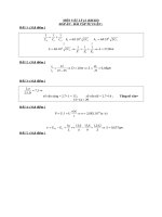 ĐỀ THI KÌ 2 MÔN VẬT LÝ LỚP 12 THPT đức TRÍ 