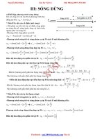 bài tập sóng dừng