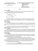 Đề thi hsg Hóa lớp 9 năm học 2013_2014 của PGDĐT Hòa Bình