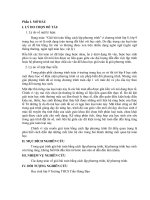 Các dạng toán và phương pháp giải bài toán bằng cách lập phương trình, hệ phương trình