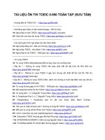 TÀI LIỆU ôn THI TOEIC 0 990 TOÀN tập (sưu tâm)
