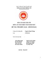 Nghiên cứu IAAS   OpenStack