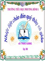 giao an dien tu mon tnxh lop 3 bai ca