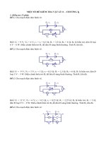 ĐỀ KIỂM TRA HỌC KÌ  VẬT LÝ LỚP 11