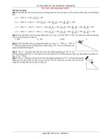 CÂU HỎI ÔN TẬP VẬT LÝ LỚP 11