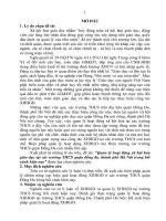 Quản lý hoạt động xã hội hóa giáo dục tại các trường THCS quận đống đa, thành phố Hà Nội trong bối cảnh hiện nay (tt)