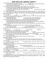 BÀI TẬP CƠ HỌC VẬT RẮN VẬT LÝ 10