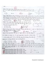 ĐỀ KIỂM TRA HỌC KÌ 1 VẬT LÝ LỚP 11 THPT NGUYỄN HUỆ