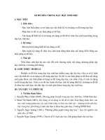 Sử dụng sơ đồ hóa trong dạy học sinh học