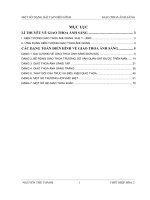 TRẮC NGHIỆM CÁC CÂU HỎI VÀ BÀI TẬP SÓNG ÁNH SÁNG 