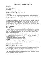 NỘI DUNG họp hội đồng tháng 12 