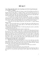 LUẬT KINH TẾ đề tài 3 Pháp luật điều chỉnh căn cứ áp dụng các chế tài trong thương mại