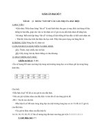 Giáo án Đại số 7 chương 3 bài 2: Bảng tần số các giá trị của dấu hiệu