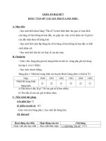 Giáo án Đại số 7 chương 3 bài 2: Bảng tần số các giá trị của dấu hiệu