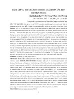 Đánh giá vai trò của PETCT trong chẩn đoán ung thư đại trực tràng