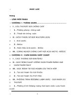 CÔNG NGHỆ CHƯNG cất hệ ACID AXETIC– nước