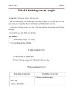 Giáo án Hình học 7 chương 3 bài 9: Tính chất ba đường cao của tam giác