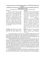 Ứng dụng mạng nơ ron, phương pháp hình thái học và biến đổi Hough nhận dạng biển số xe