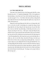 tiểu luận nghiên cứu đặc điểm hứng thú học môn tự nhiên và xã hội của học sinh tiểu học ở trường TH lê văn tám