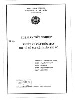 Thiết kế cải tiến máy đo hệ số ma sát hiển thị số 