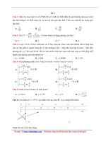 Đề thi thử THPTQG năm 2018  file word có lời giải chi tiết – đề số  (33) 