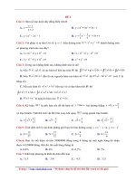 Đề thi thử THPTQG năm 2018  file word có lời giải chi tiết – đề số  (35) 