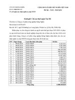 công văn xác nhận nộp NSNN sửa