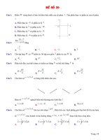 Đề thi thử THPTQG năm 2018  file word có lời giải chi tiết – đề số  (7) 