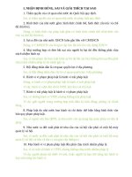 BÀI tập có đáp án MON NHÀ nước và PHÁP LUẬT