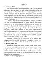 Quản lý hoạt động giáo dục hướng nghiệp cho học sinh trường THPT A Bình Lục huyện Bình Lục, tỉnh Hà Nam (tt)