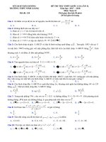 Đề thi thử THPTQG năm 2018  file word có lời giải chi tiết – đề số  (17) 