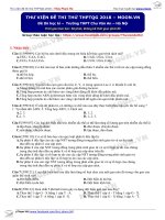 Bản sao của đề học kì THPT chu văn an   hà nội    năm 2018